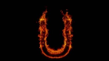 Yakma Mektubu 'nun Süper Yavaş Çekimi. Siyah Arka plan' da 1000 fps 'de izole edildi. 4K Çözünürlükte Yüksek Hız Sinema Kamerası ile Çekim.