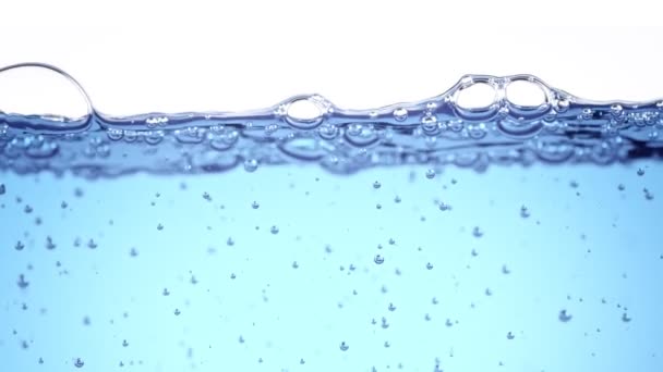 Super Slow Motion Shot Rising Water Surface 1000 Fps Filmed — Stock Video