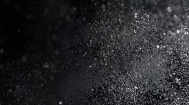 Soyut Parıldayan Arkaplan 'ın Süper Yavaş Çekimi, 300 fite ayarlandı. Yüksek hızlı sinema kamerasıyla çekildi, 4K.