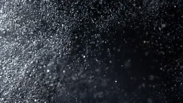 Super Slow Motion Shot Abstract Glittering Luxury Background Inglês Filmado — Vídeo de Stock