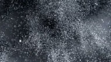 Soyut Parıldayan Arkaplan 'ın Süper Yavaş Çekimi, 300 fite ayarlandı. Yüksek hızlı sinema kamerasıyla çekildi, 4K.