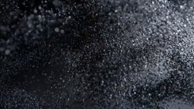 Soyut Parıldayan Arkaplan 'ın Süper Yavaş Çekimi, 300 fite ayarlandı. Yüksek hızlı sinema kamerasıyla çekildi, 4K.