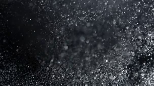 Super Slow Motion Shot Abstrak Glittering Luxury Background 1000Fps Dalam — Stok Video