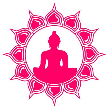 meditasyon - buddha - lotus çiçeği