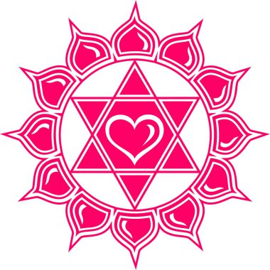 Anahata - kalp çakra - lotus çiçeği