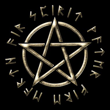 Pentagram - altın oran - rünleri