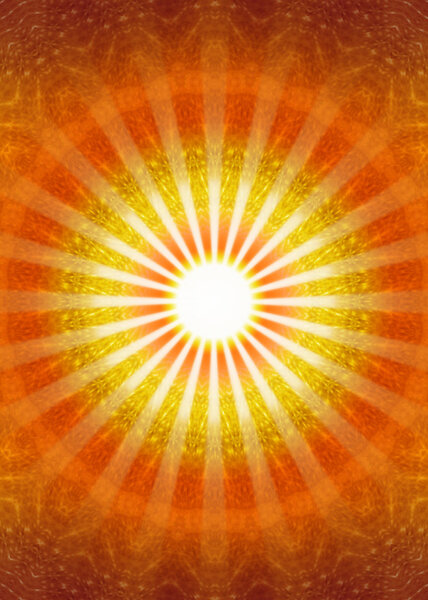Ray of hope - meditation and enlightenment, trust and confidence
