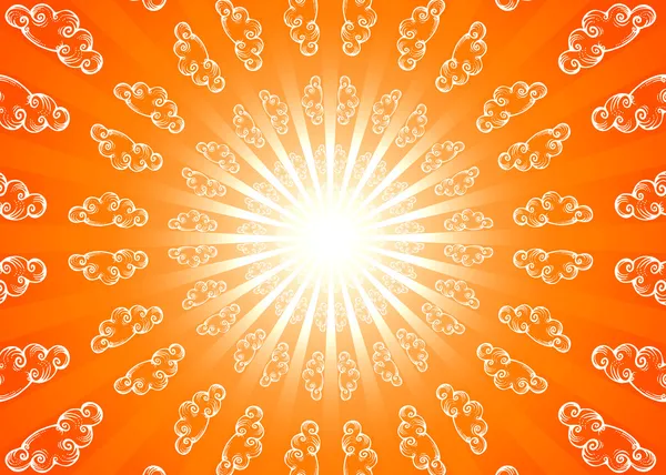 Ray of hope - meditation and enlightenment, trust and confidence — Stock Photo, Image