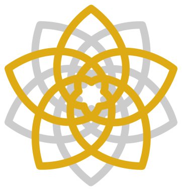 Venüs çiçek pentagram - altın oran