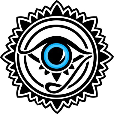 Nazar - protection amulet - eye of providence - all seeing eye clipart