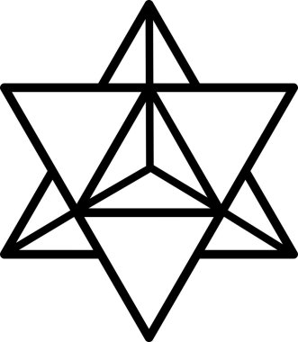 merkaba - yıldız Dörtyüzlü - metatrons küp