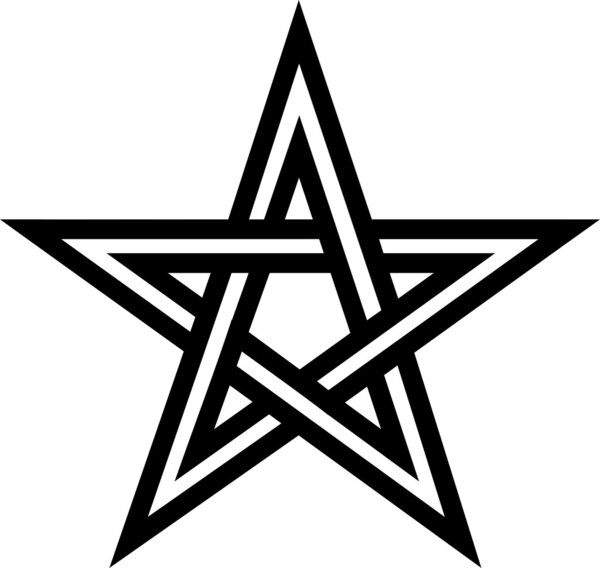 Pentagram - golden ratio