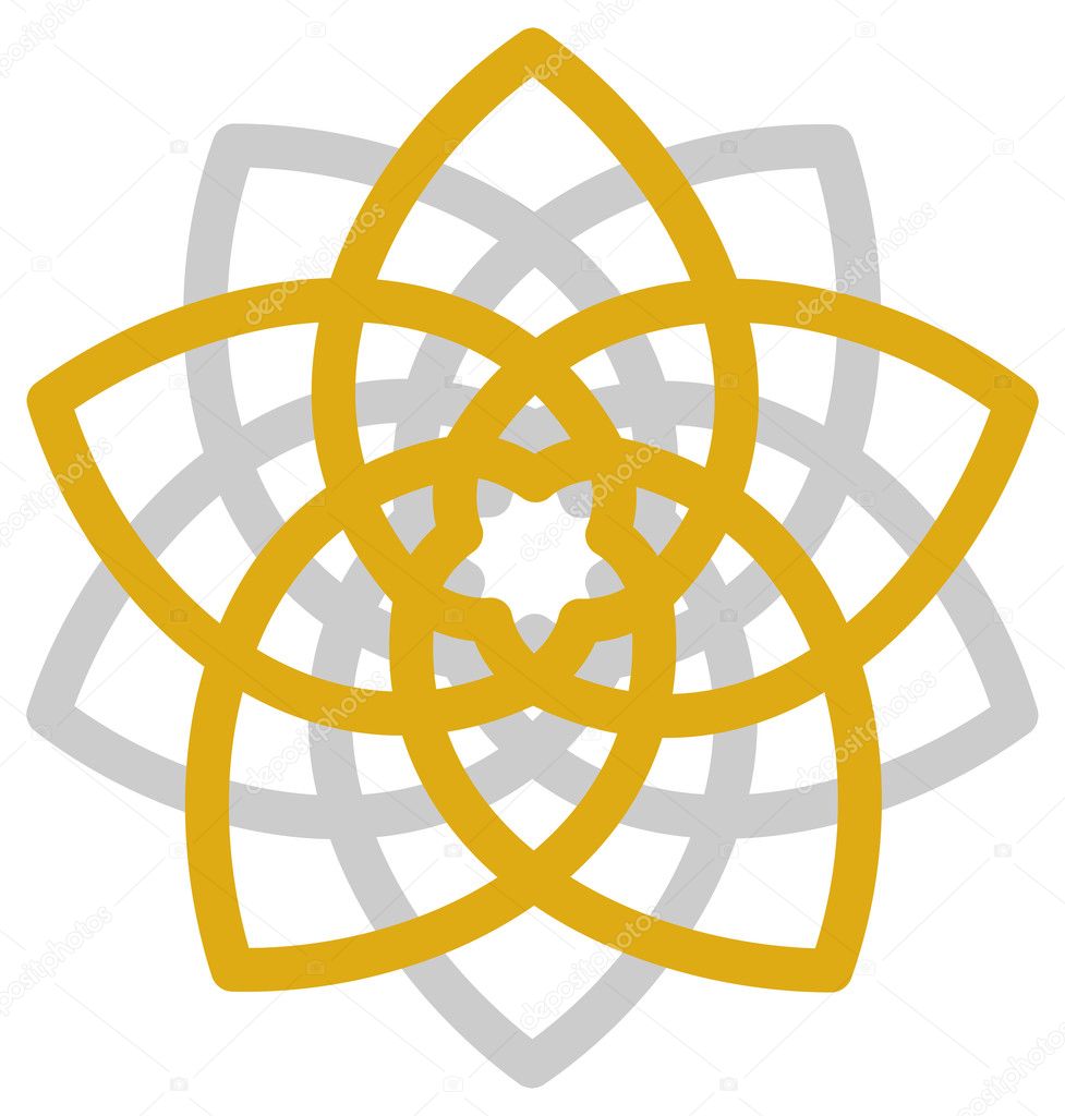 Venus Flower Pentagram - Golden Ratio