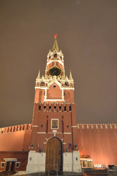 Kremlin Tower Dark Sky — Stock Photo, Image