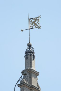 Rüzgar gülü Hollanda aslanı süsleme