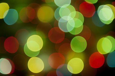 renkli parlak bokeh noktalı duvar kağıdı