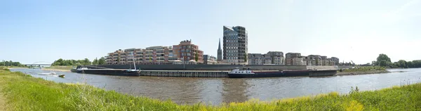 Panoramic view of the city Doesburg, the Netherlands — Stock Photo, Image