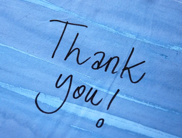 Thank you message — Stock Photo, Image