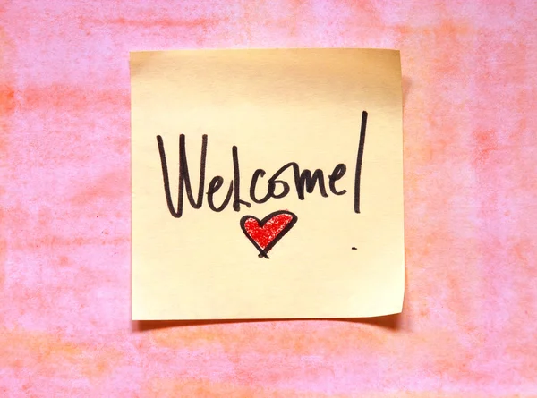 Welcome — Stock Photo, Image