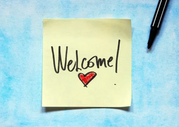 Welcome — Stock Photo, Image