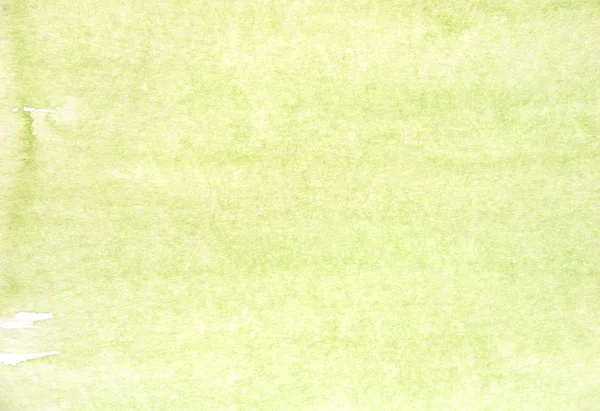 Zielony akwarela — Zdjęcie stockowe
