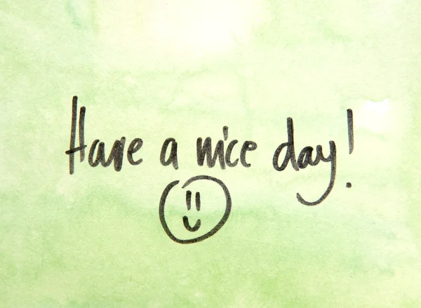 Have a nice day — Stock Photo, Image