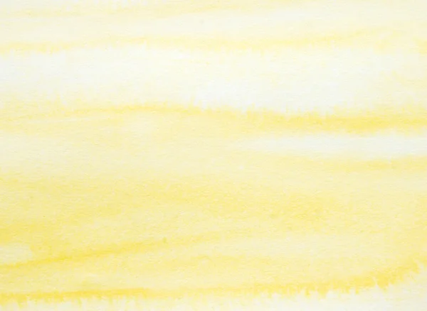 Yellow watercolor — Stock Photo, Image