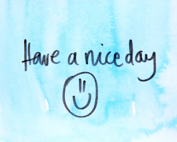 Have a nice day — Stock Photo, Image