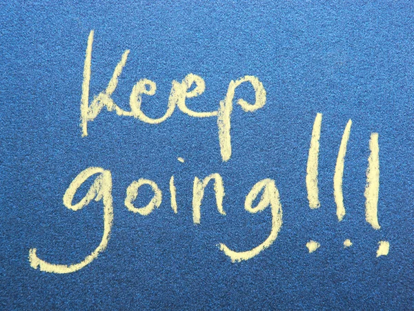 Keep going — Stock Photo, Image