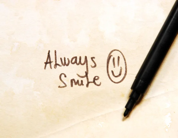 Always smile — Stock Photo, Image