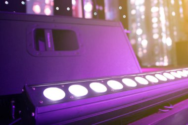 Profesyonel ışıklandırma LED sahne ekipmanı.