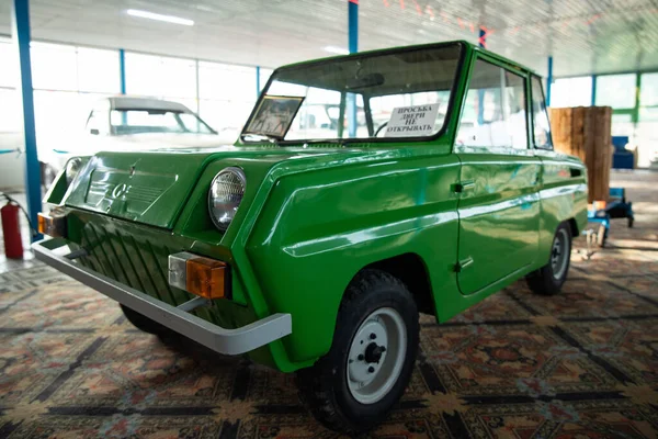 Sehr Buget Ussr Auto Preiswerte Auto Smz Der Sowjetzeit Almaty — Stockfoto