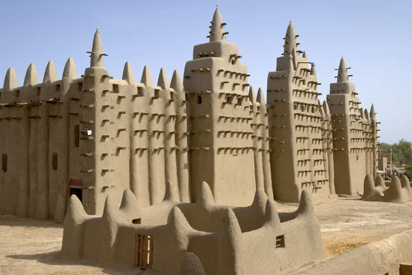 La moschea di Djenne. Mali. Africa — Foto Stock