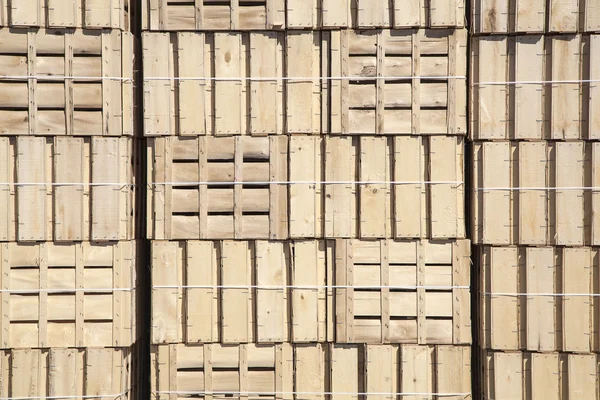 Textura de cajas de madera —  Fotos de Stock