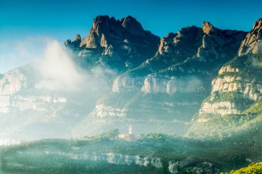 Montserrat Mountains clipart
