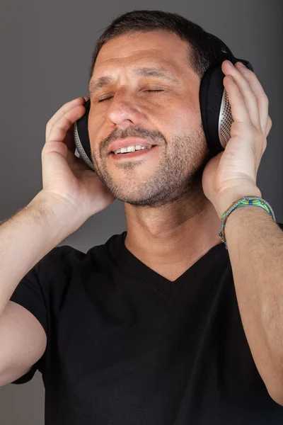 Enjoying Music — Stock Photo, Image