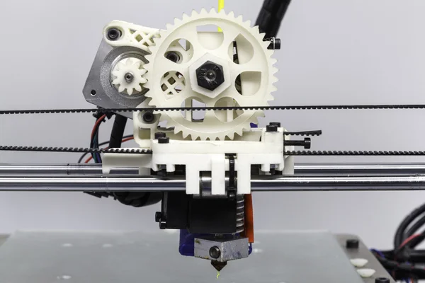 3D εκτύπωσης μηχανή φωτογραφία απόθεμα Εικόνα Αρχείου