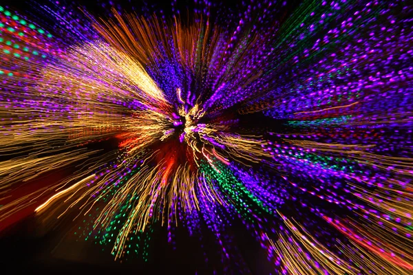 Noel ışık patlaması