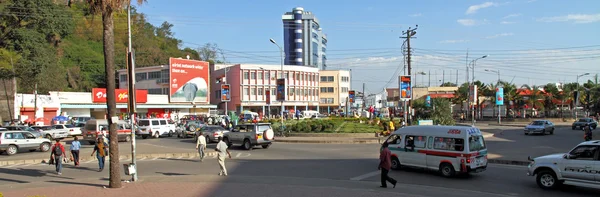 Cidade de Mwanza Círculo de Trânsito da Tanzânia — Fotografia de Stock