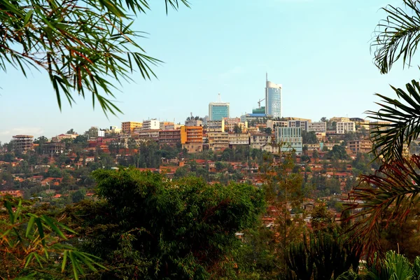 Centro de Kigali, Ruanda Imágenes de stock libres de derechos