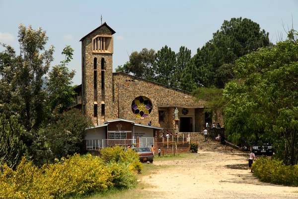 Genocide Memorial Church in Kibuye, Rwanda Stock Image