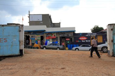 ufuk otobüs durağında mbarara, uganda