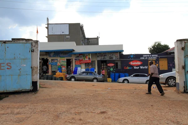 Estação Rodoviária Horizon em Mbarara, Uganda — Fotografia de Stock