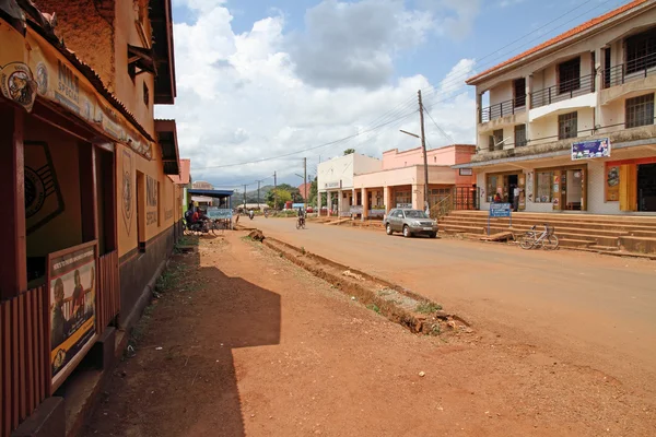 Tourist street masindi, uganda — Stok fotoğraf