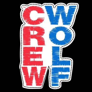 Metnin görüntüleme vektörü Yama, nakışlı tasarımı olan Tayfa Kurt. 