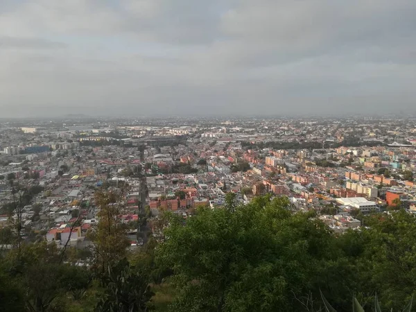 Paisaje Montaña Ciudad México — Foto de Stock