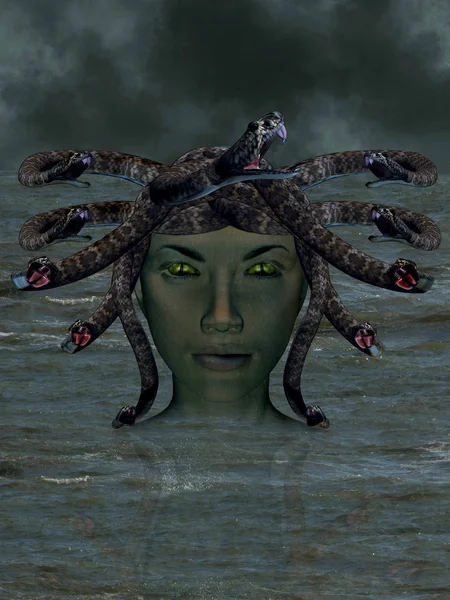 The mythological Medusa. — Stock Photo, Image