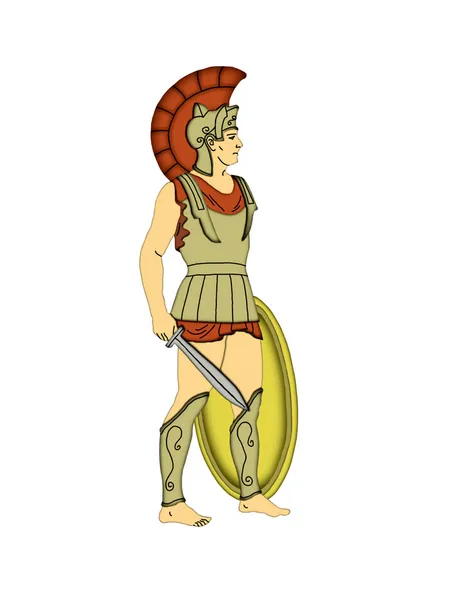 Romeinse soldaat. — Stockfoto