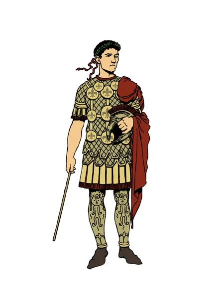 Militærgeneral Roman . – stockfoto