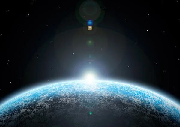 O planeta — Fotografia de Stock